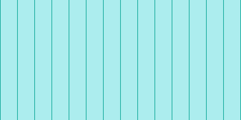#5adee0 (50%), #04a393 vertical lines, two pixels wide, fifty-five pixels apart