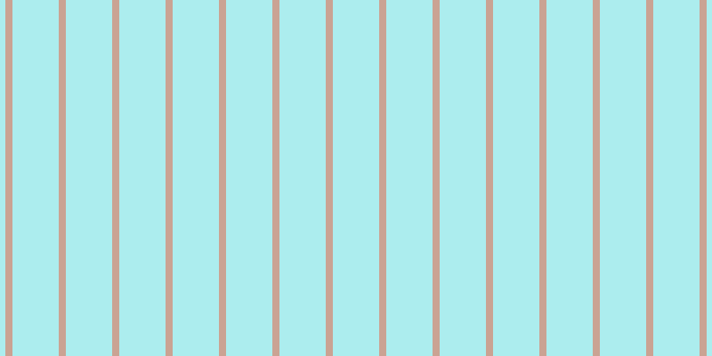 #5adee0 (50%), #caa393 vertical lines, eight pixels wide, fifty-two pixels apart