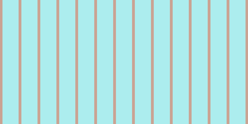 #5adee0 (50%), #caa393 vertical lines, nine pixels wide, fifty-two pixels apart