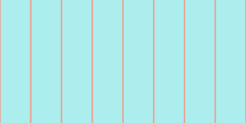 #5adee0 (50%), #eba393 vertical lines, five pixels wide, ninety-five pixels apart