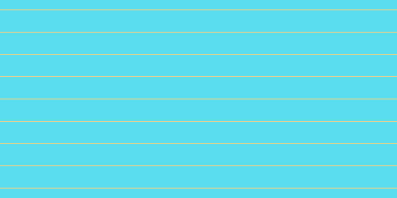 #5adeef, #dbd393 horizontal lines, two pixels wide, forty-three pixels apart