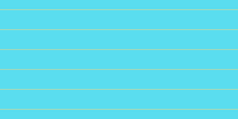 #5adeef, #dbd393 horizontal lines, two pixels wide, sixty-five pixels apart