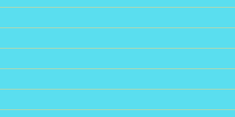 #5adeef, #dbd393 horizontal lines, two pixels wide, sixty-eight pixels apart