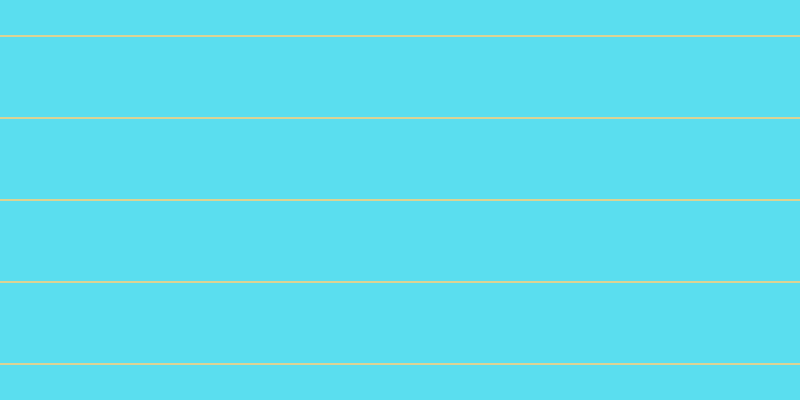 #5adeef, #dbd393 horizontal lines, two pixels wide, eighty pixels apart