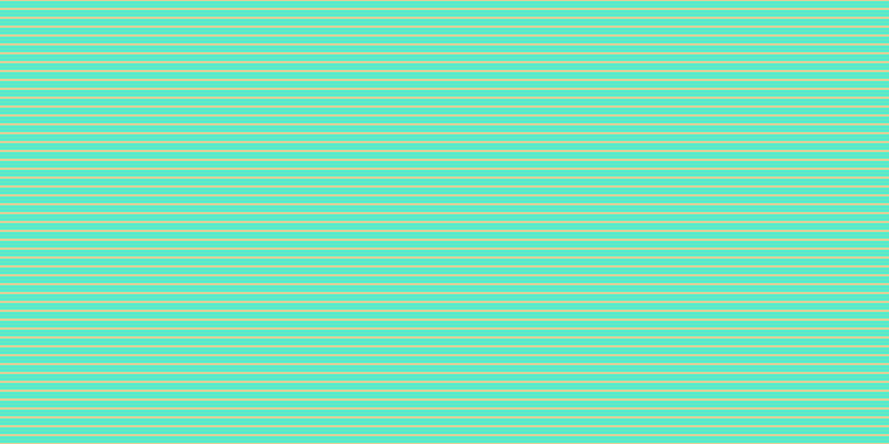 #5aebcd, #dbd393 horizontal lines, two pixels wide, six pixels apart