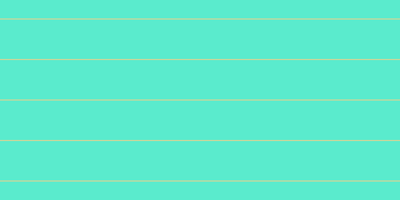 #5aebcd, #dbd393 horizontal lines, two pixels wide, seventy-nine pixels apart