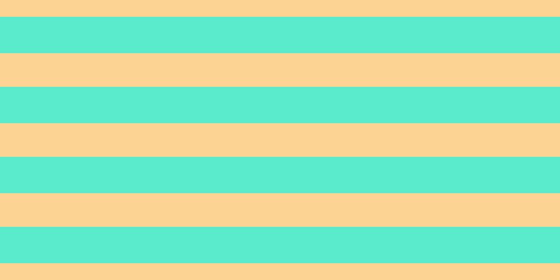 #5aebcd, #fcd393 horizontal lines, forty-eight pixels wide, fifty-two pixels apart