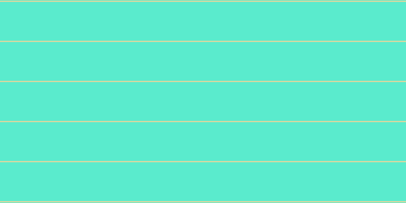 #5aebcd, #fcd393 horizontal lines, two pixels wide, seventy-seven pixels apart