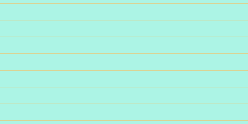 #5aebcd (50%), #dbd393 horizontal lines, two pixels wide, fifty-two pixels apart