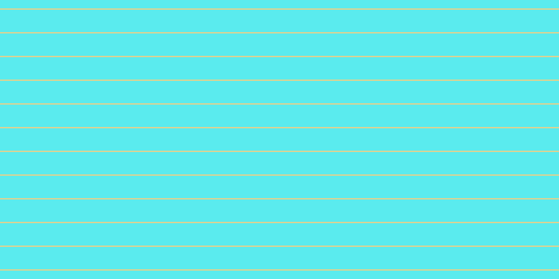 #5aebee, #dbd393 horizontal lines, two pixels wide, thirty-two pixels apart