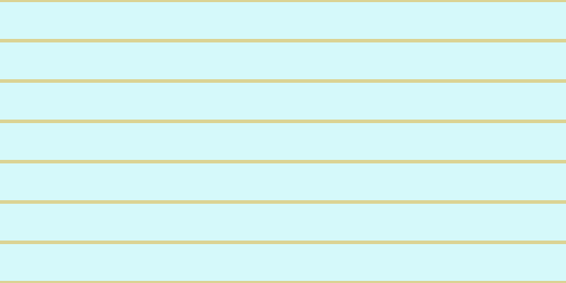 #5aebee (25%), #dbd393 horizontal lines, five pixels wide, fifty-two pixels apart