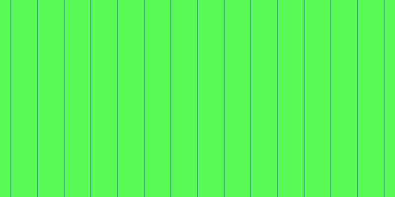 #5afa55, #46a393 vertical lines, two pixels wide, fifty-two pixels apart