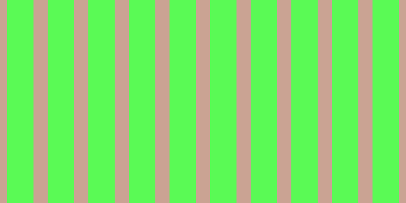 #5afa55, #caa393 vertical lines, twenty-eight pixels wide, fifty-two pixels apart