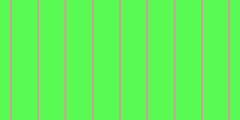 #5afa55, #caa393 vertical lines, seven pixels wide, eighty-four pixels apart