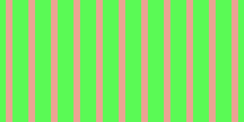 #5afa55, #eba393 vertical lines, twenty-two pixels wide, fifty-two pixels apart
