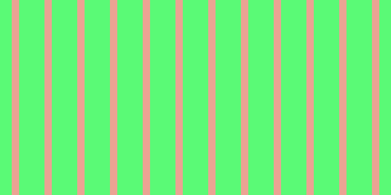 #5afa76, #eba393 vertical lines, fifteen pixels wide, fifty-two pixels apart