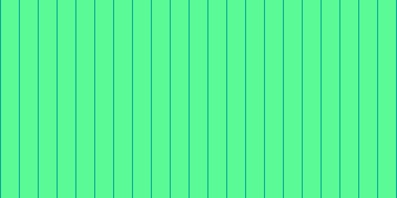 #5afa97, #04a393 vertical lines, two pixels wide, thirty-six pixels apart