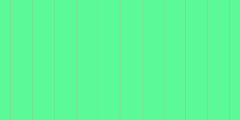 #5afa97, #caa393 vertical lines, one pixels wide, seventy-two pixels apart