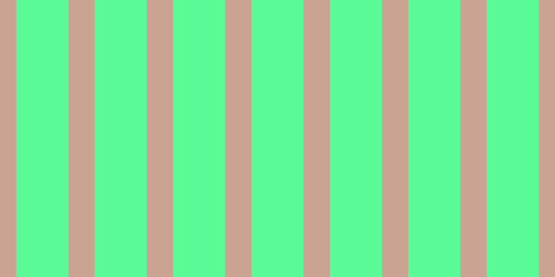 #5afa97, #caa393 vertical lines, thirty-eight pixels wide, seventy-five pixels apart
