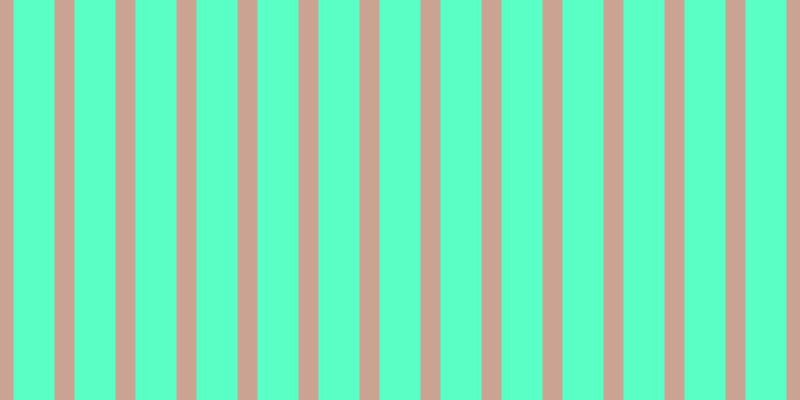 #5affc6, #caa393 vertical lines, twenty pixels wide, forty-one pixels apart