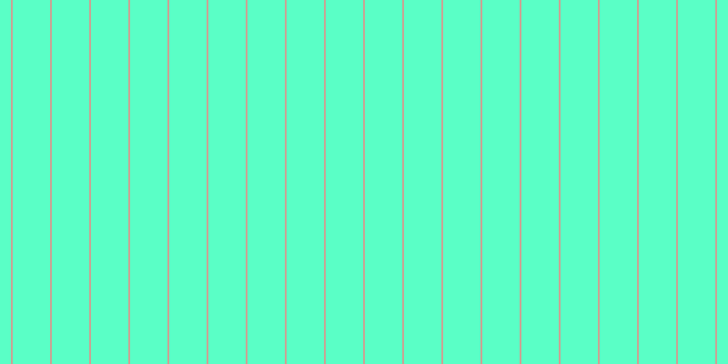 #5affc6, #caa393 vertical lines, two pixels wide, forty-one pixels apart