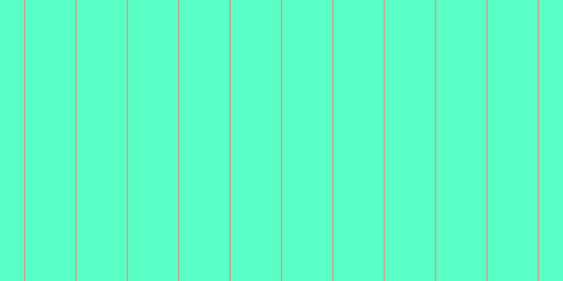 #5affc6, #caa393 vertical lines, two pixels wide, seventy-one pixels apart