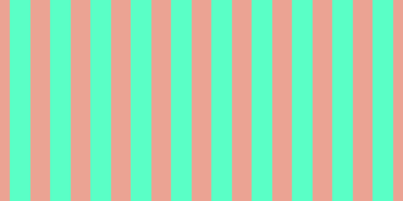 #5affc6, #eba393 vertical lines, thirty-nine pixels wide, forty-one pixels apart