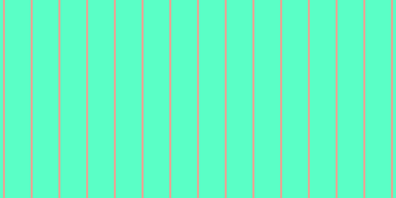 #5affc6, #eba393 vertical lines, four pixels wide, fifty-two pixels apart