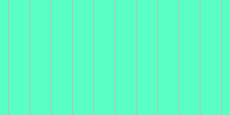 #5affc6, #eba393 vertical lines, two pixels wide, seventy-two pixels apart