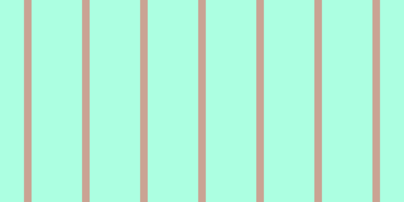 #5affc6 (50%), #caa393 vertical lines, fifteen pixels wide, one hundred pixels apart
