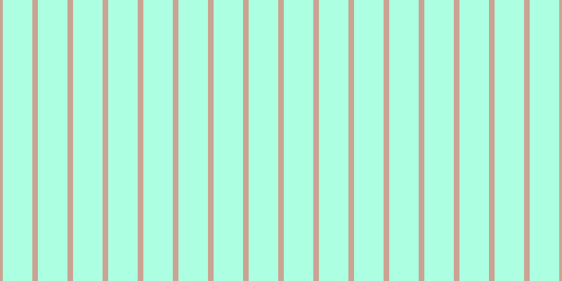 #5affc6 (50%), #caa393 vertical lines, eight pixels wide, forty-two pixels apart