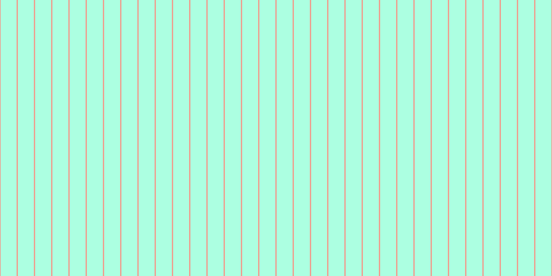 #5affc6 (50%), #eba393 vertical lines, two pixels wide, twenty-three pixels apart