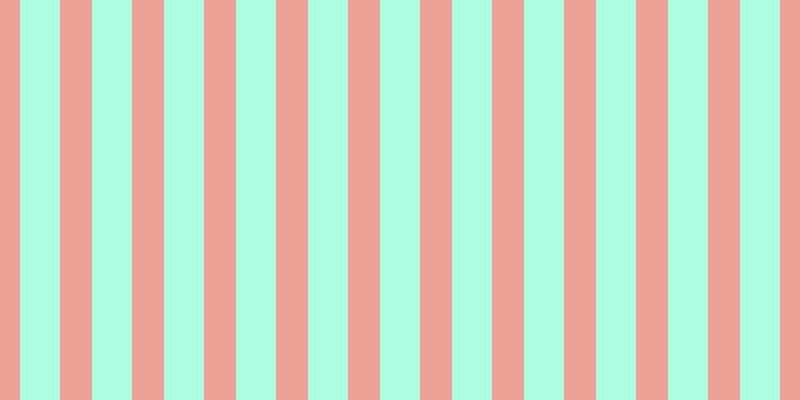 #5affc6 (50%), #eba393 vertical lines, thirty-two pixels wide, forty pixels apart