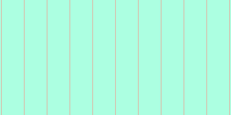 #5affc6 (50%), #eba393 vertical lines, two pixels wide, seventy-seven pixels apart