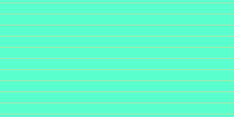 #5affce, #dbd393 horizontal lines, two pixels wide, thirty-six pixels apart