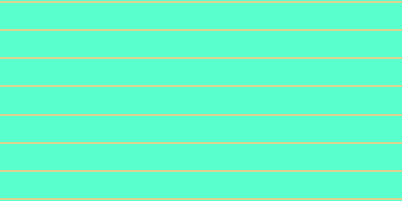 #5affce, #dbd393 horizontal lines, four pixels wide, fifty-two pixels apart