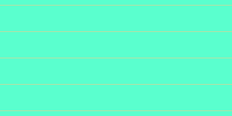 #5affce, #dbd393 horizontal lines, two pixels wide, eighty-nine pixels apart
