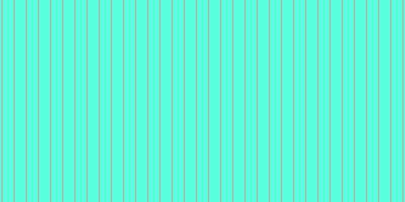 #5affe0, #caa393 vertical lines, two pixels wide, twenty-two pixels apart