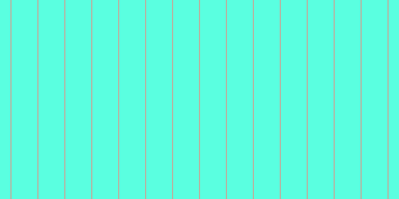 #5affe0, #caa393 vertical lines, two pixels wide, fifty-two pixels apart
