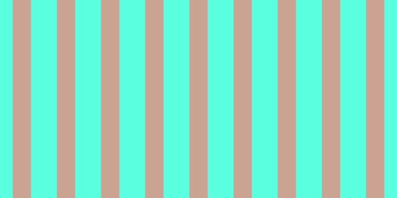 #5affe0, #caa393 vertical lines, thirty-seven pixels wide, fifty-two pixels apart