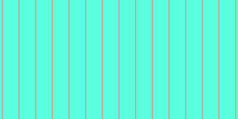 #5affe0, #caa393 vertical lines, four pixels wide, fifty-two pixels apart