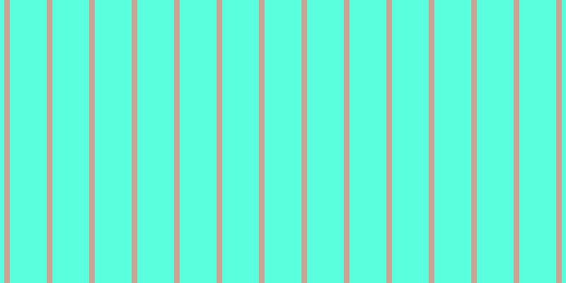 #5affe0, #caa393 vertical lines, eight pixels wide, fifty-two pixels apart