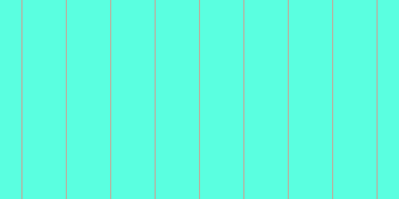 #5affe0, #caa393 vertical lines, two pixels wide, eighty-seven pixels apart