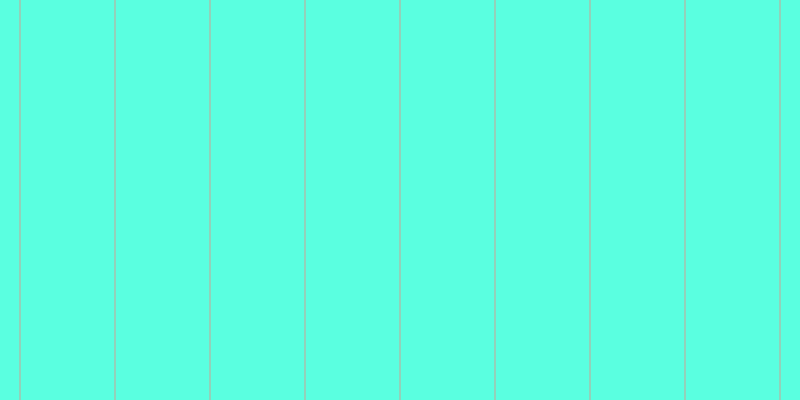 #5affe0, #caa393 vertical lines, one pixels wide, ninety-four pixels apart