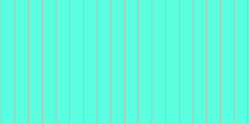 #5affe0, #eba393 vertical lines, two pixels wide, forty-two pixels apart