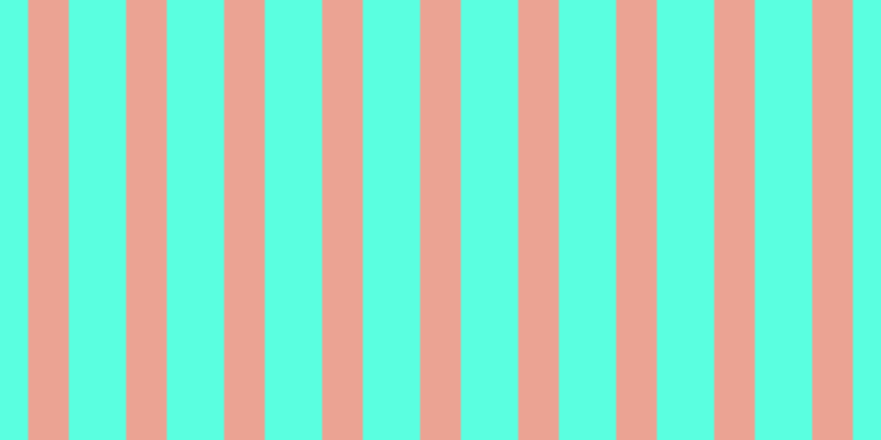 #5affe0, #eba393 vertical lines, thirty-seven pixels wide, fifty-two pixels apart