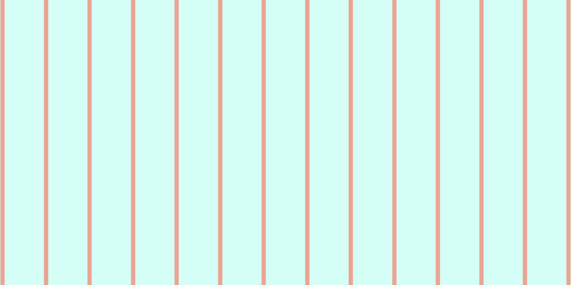 #5affe0 (25%), #eba393 vertical lines, six pixels wide, fifty-five pixels apart