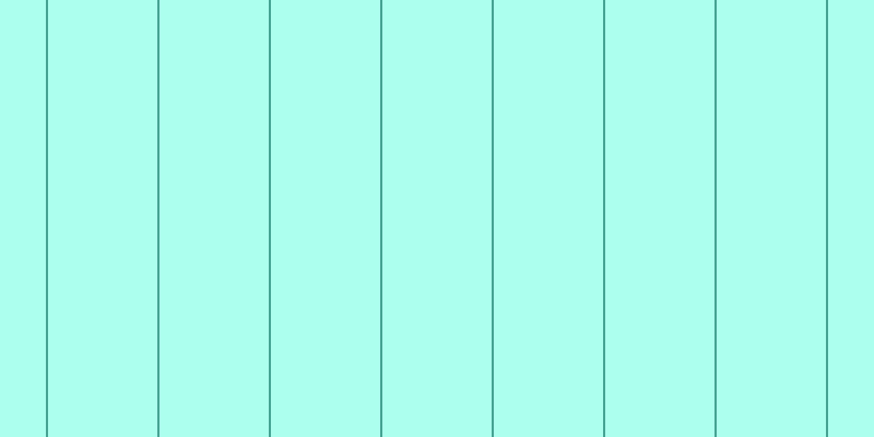 #5affe0 (50%), #46a393 vertical lines, two pixels wide, one hundred pixels apart