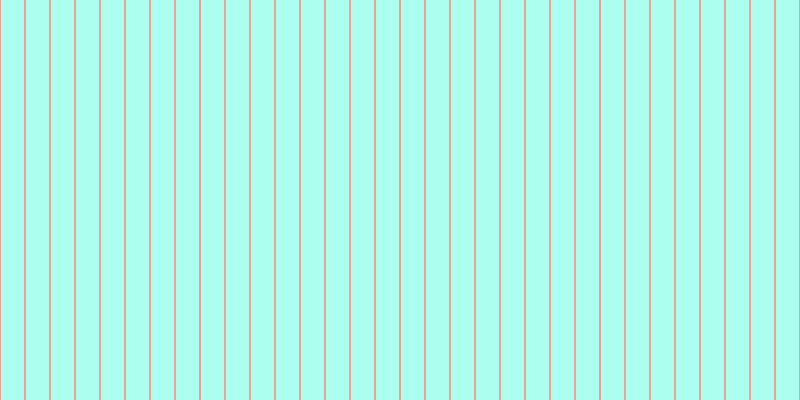 #5affe0 (50%), #eba393 vertical lines, two pixels wide, twenty-three pixels apart
