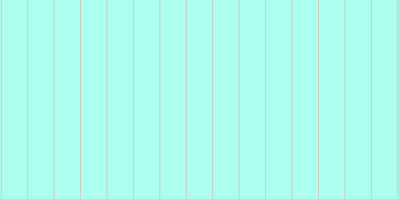 #5affe0 (50%), #eba393 vertical lines, one pixels wide, fifty-two pixels apart